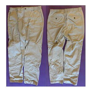 Rarely Used Uniqlo Beige Cotton Corduroy Drawstring Pants